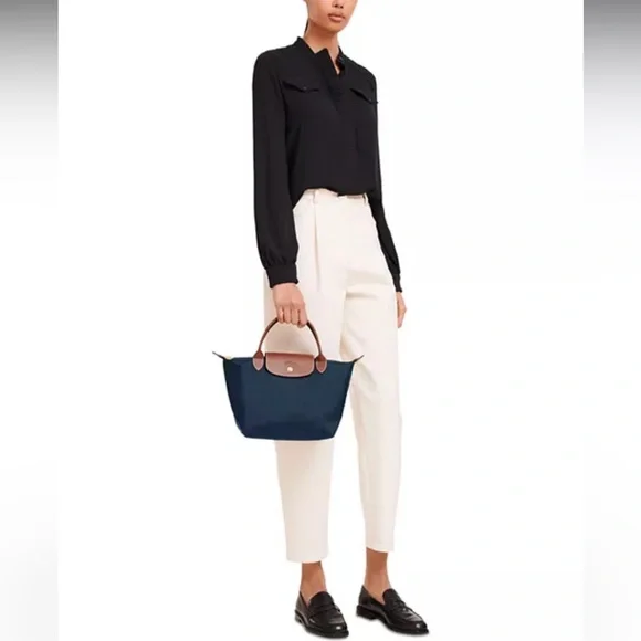 Longchamp Le Pilage Small Top Handle Handbag - Picture 12 of 14